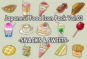 Japanese Food Icon Pack Vol.03